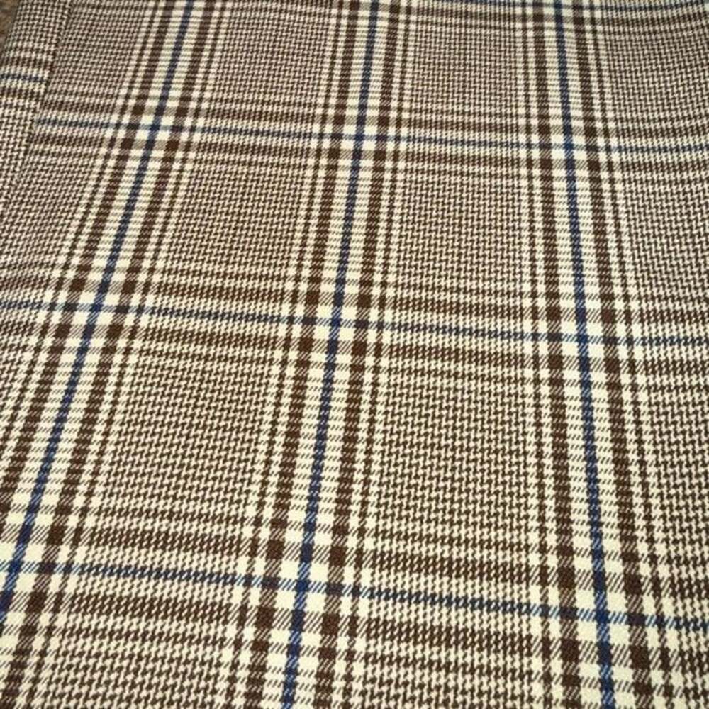 Ava & Viv Brown Plaid Straight Leg Pants - Picture 5 of 5